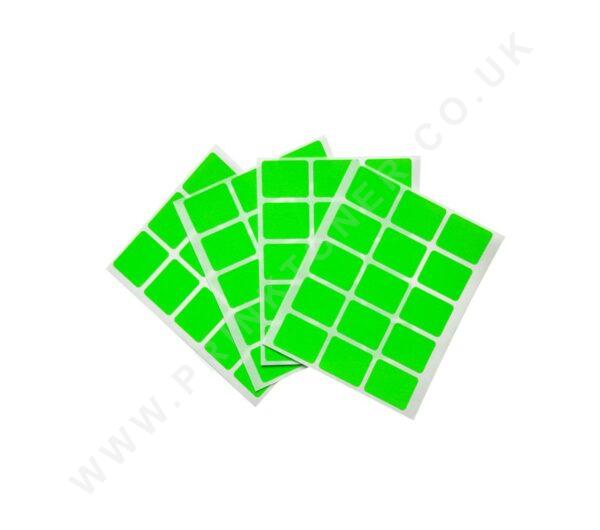 Fluorescent Green 19x25mm Labels Fluorescent Green 19x25mm Labels